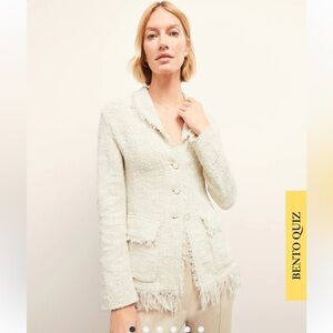 MM Lafleur The Porter Jacket - Interweave | Taupe/ Ivory